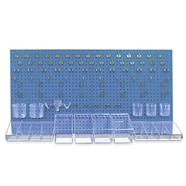 125-Piece Pegboard Organizer Kit (2 - 24"x24")